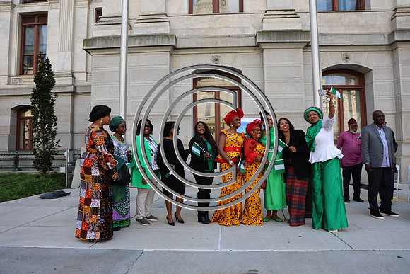 6F2A0261. Funtimes. Nigerian Independence Flag Raising Ceremony 10022024 Laura Elam