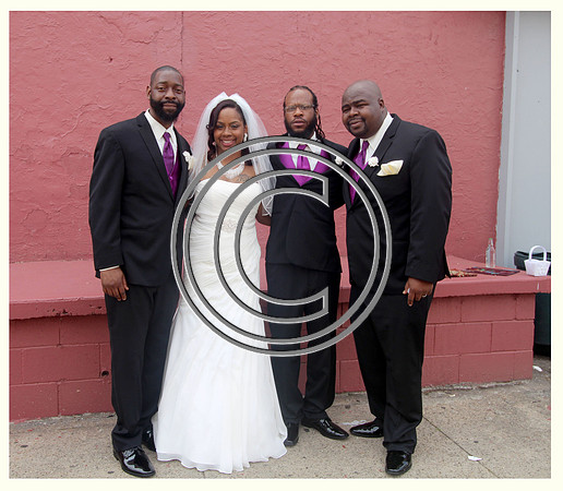 Mr.  Dominic and Mrs. Yakima Patterson  Wedding on  June 4 2016 (504)