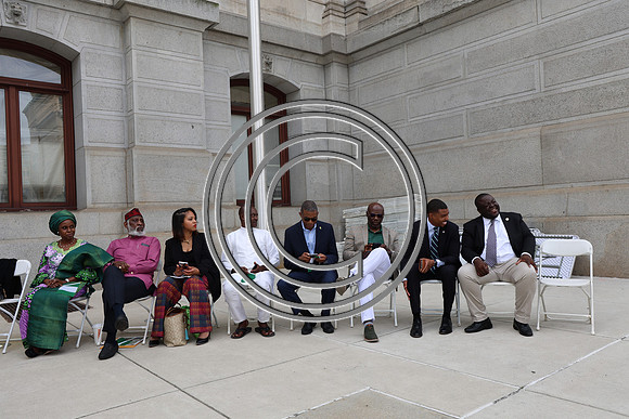 6F2A0054. Funtimes. Nigerian Independence Flag Raising Ceremony 10022024 Laura Elam