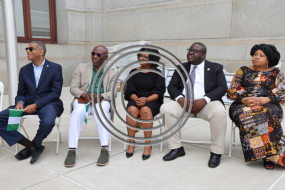 6F2A0125. Funtimes. Nigerian Independence Flag Raising Ceremony 10022024 Laura Elam
