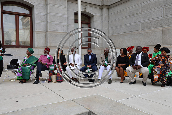 6F2A0153. Funtimes. Nigerian Independence Flag Raising Ceremony 10022024 Laura Elam