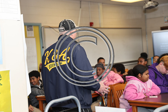 ROSS1342Hands Across of Philadelphia 04082025 Jaron %22Boots%22 Ennis School Visit for Youth Engagement Initiative