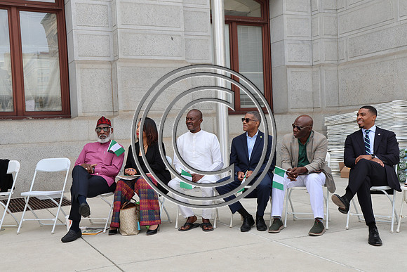 6F2A0038. Funtimes. Nigerian Independence Flag Raising Ceremony 10022024 Laura Elam