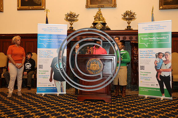 FUN55970 Campaign for Working Families & Mayor Parker to Speak at Tax Season 01.29.2025 KTIPLAURA
