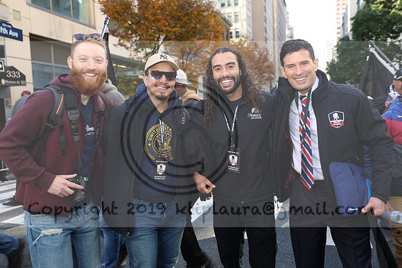 LEEL1619.  WWP 20th Anniversary Special Event - Veterans Day Parade NYC  Laura Elam Ktiplaura