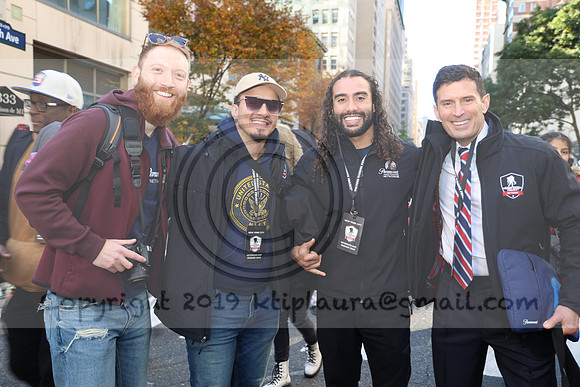 LEEL1620.  WWP 20th Anniversary Special Event - Veterans Day Parade NYC  Laura Elam Ktiplaura
