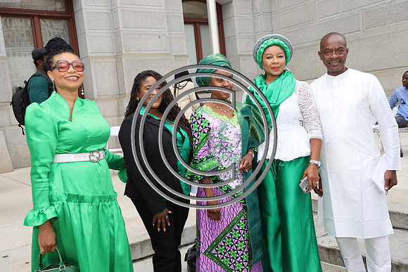 6F2A0013. Funtimes. Nigerian Independence Flag Raising Ceremony 10022024 Laura Elam