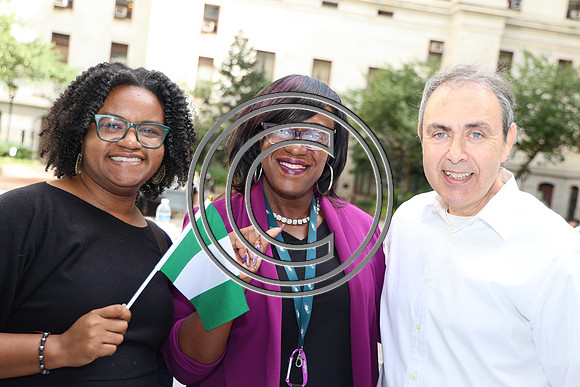 6F2A0431. Funtimes. Nigerian Independence Flag Raising Ceremony 10022024 Laura Elam