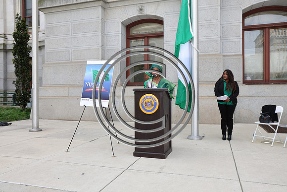 6F2A0046. Funtimes. Nigerian Independence Flag Raising Ceremony 10022024 Laura Elam