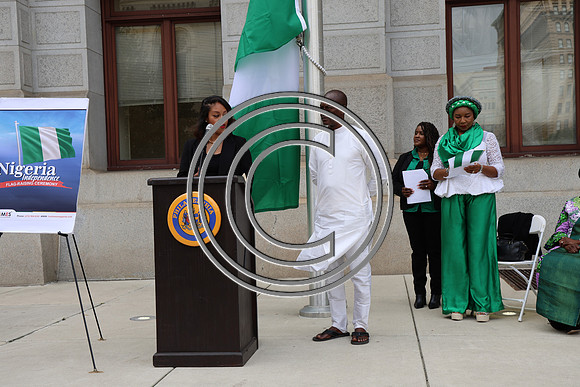 6F2A0128. Funtimes. Nigerian Independence Flag Raising Ceremony 10022024 Laura Elam