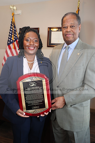 3I7A4872.    Rep. Joanna E. McClinton and DR. Rufus Sylvester Lynch 03 14 2024 Ktiplaura@gmail.com