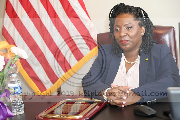 3I7A4882.    Rep. Joanna E. McClinton and DR. Rufus Sylvester Lynch 03 14 2024 Ktiplaura@gmail.com