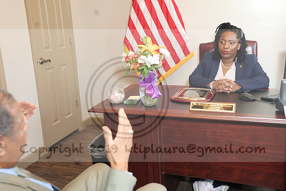 3I7A4885.    Rep. Joanna E. McClinton and DR. Rufus Sylvester Lynch 03 14 2024 Ktiplaura@gmail.com