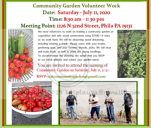 1226communitygarden@gmail.com JULY 11