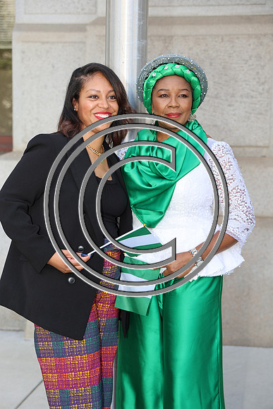 6F2A0237. Funtimes. Nigerian Independence Flag Raising Ceremony 10022024 Laura Elam