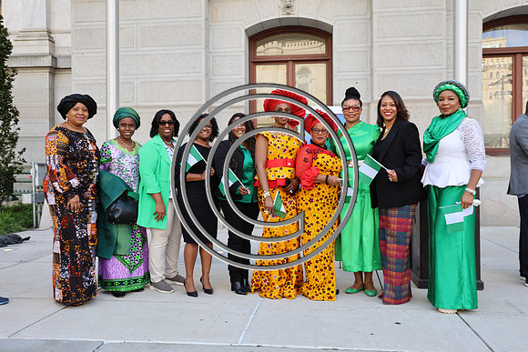6F2A0269. Funtimes. Nigerian Independence Flag Raising Ceremony 10022024 Laura Elam