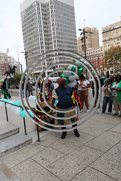 6F2A0072. Funtimes. Nigerian Independence Flag Raising Ceremony 10022024 Laura Elam