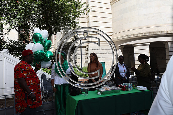 6F2A0414. Funtimes. Nigerian Independence Flag Raising Ceremony 10022024 Laura Elam