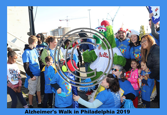 Alzheimer's Walk in Philadelphia OCT 19 LAURA ELAM KTIPLAURA 2019
