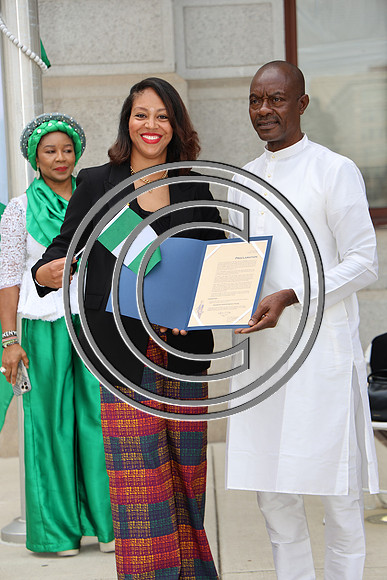 6F2A0137. Funtimes. Nigerian Independence Flag Raising Ceremony 10022024 Laura Elam