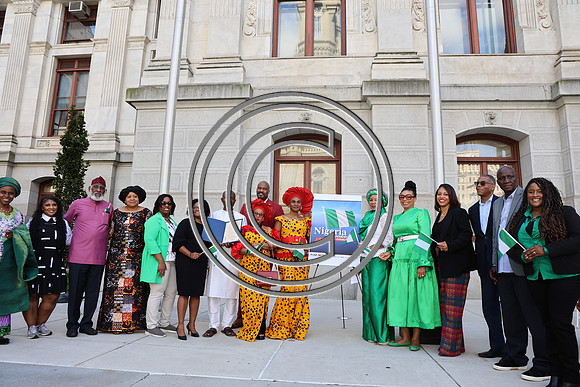 6F2A0255. Funtimes. Nigerian Independence Flag Raising Ceremony 10022024 Laura Elam