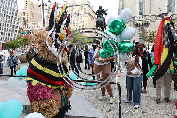 6F2A0068. Funtimes. Nigerian Independence Flag Raising Ceremony 10022024 Laura Elam