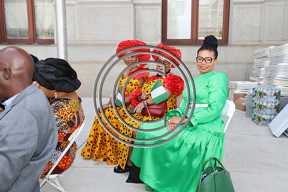 6F2A0213. Funtimes. Nigerian Independence Flag Raising Ceremony 10022024 Laura Elam