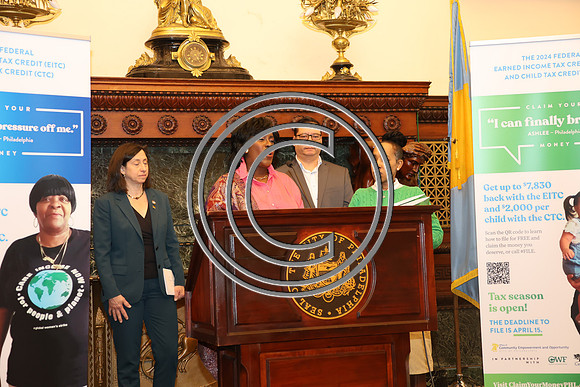 FUN55961 Campaign for Working Families & Mayor Parker to Speak at Tax Season 01.29.2025 KTIPLAURA