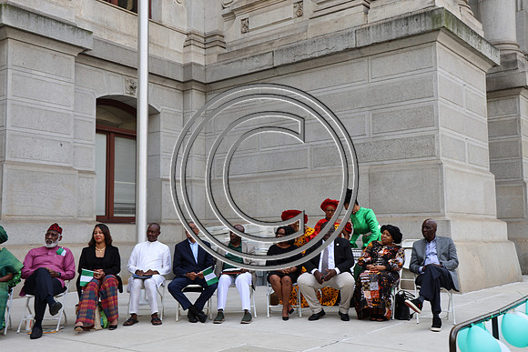6F2A0211. Funtimes. Nigerian Independence Flag Raising Ceremony 10022024 Laura Elam