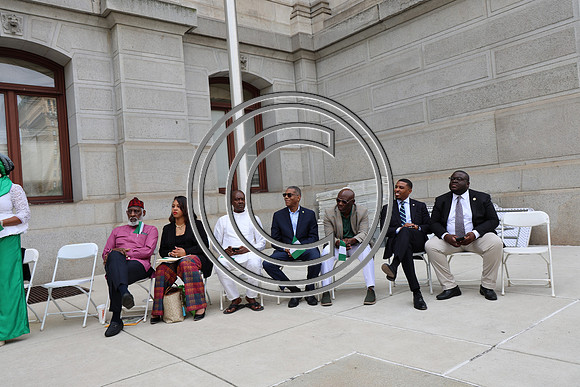 6F2A0044. Funtimes. Nigerian Independence Flag Raising Ceremony 10022024 Laura Elam