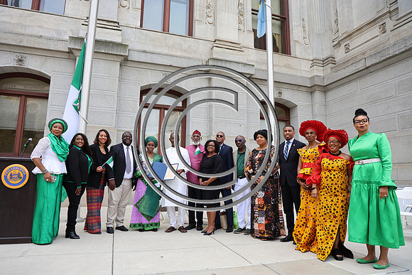 6F2A0148. Funtimes. Nigerian Independence Flag Raising Ceremony 10022024 Laura Elam
