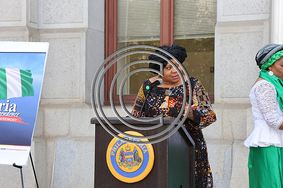 6F2A0221. Funtimes. Nigerian Independence Flag Raising Ceremony 10022024 Laura Elam