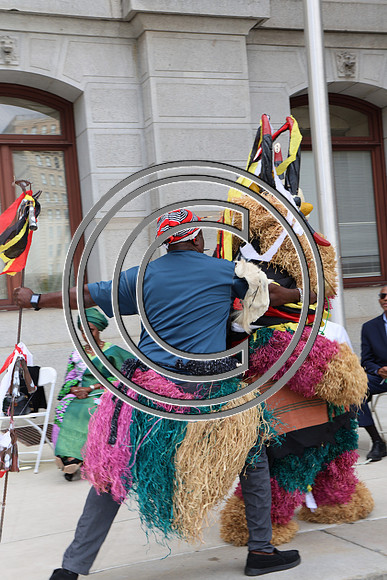 6F2A0090. Funtimes. Nigerian Independence Flag Raising Ceremony 10022024 Laura Elam