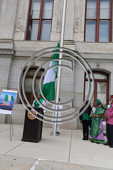 6F2A0161. Funtimes. Nigerian Independence Flag Raising Ceremony 10022024 Laura Elam