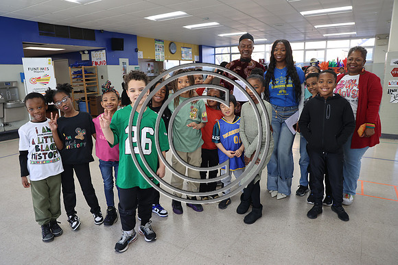 3I7A5946 Black History Month kids at The City School in Fairmount 02 28 2025 ktiplaura