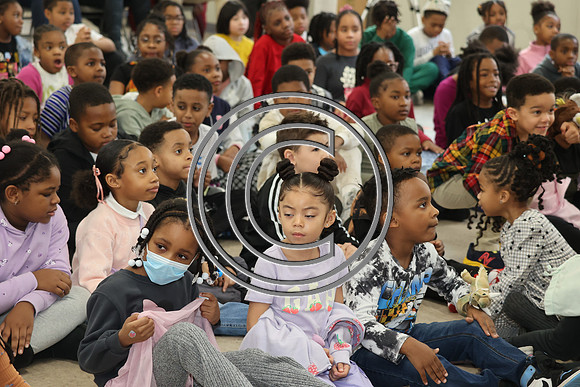 3I7A5861 Black History Month kids at The City School in Fairmount 02 28 2025 ktiplaura