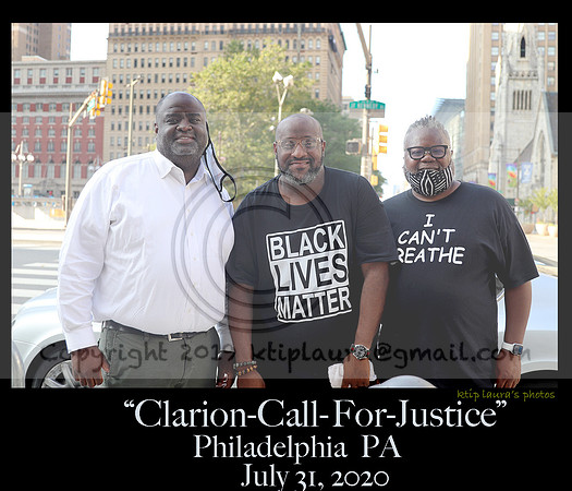 Clarion-Call-For-Justice Phila.Clarion Call For Justice  July 31,2020 @KTIP Laura Elam