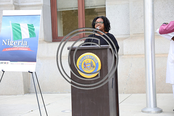 6F2A0186. Funtimes. Nigerian Independence Flag Raising Ceremony 10022024 Laura Elam