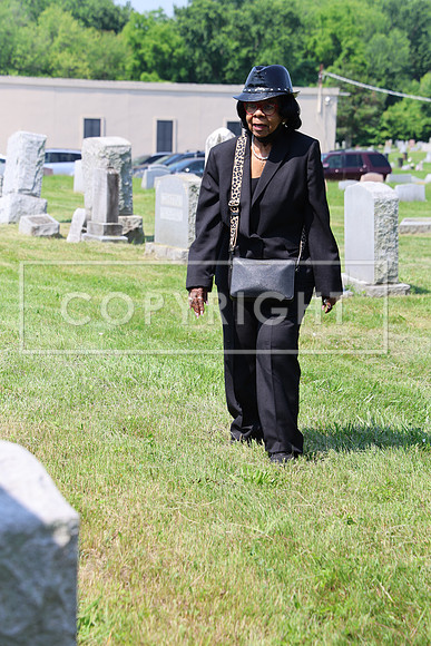 ROSS0034 EDEN CEMETERY 06042025 HEADSTONE UNVEILING CEREMONY Stephen Smith 1795 - 1873 KTIPLAURA