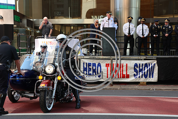 KTIN2856. Hero Thrill Show Pep Rally this Wednesday, Sept. 11 2024 Laura Elam