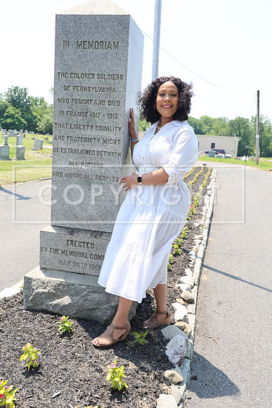 ROSS0291 EDEN CEMETERY 06042025 HEADSTONE UNVEILING CEREMONY Stephen Smith 1795 - 1873 KTIPLAURA
