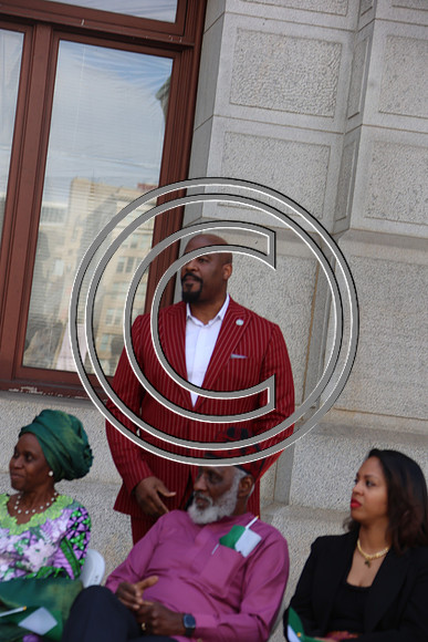 LE3L0572. Funtimes. Nigerian Independence Flag Raising Ceremony 10022024 b Laura Elam