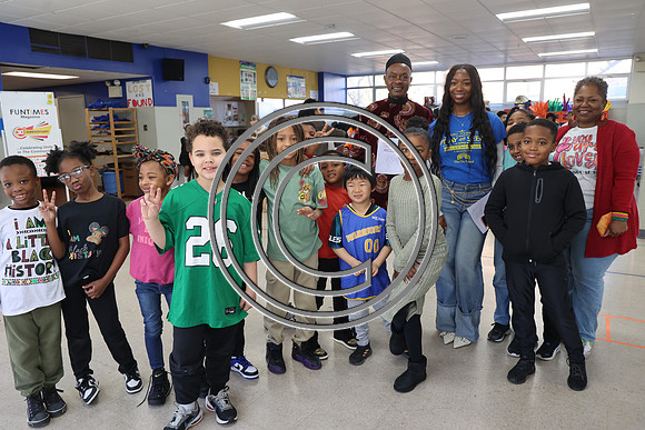 3I7A5944 Black History Month kids at The City School in Fairmount 02 28 2025 ktiplaura