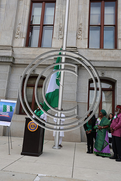 6F2A0162. Funtimes. Nigerian Independence Flag Raising Ceremony 10022024 Laura Elam