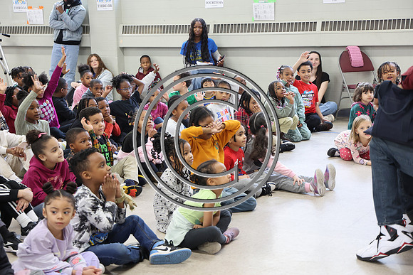 3I7A5775 Black History Month kids at The City School in Fairmount 02 28 2025 ktiplaura