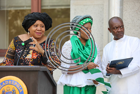 LE3L0554. Funtimes. Nigerian Independence Flag Raising Ceremony 10022024 b Laura Elam