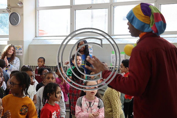 3I7A5745 Black History Month kids at The City School in Fairmount 02 28 2025 ktiplaura