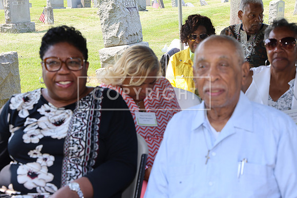 ROSS0061 EDEN CEMETERY 06042025 HEADSTONE UNVEILING CEREMONY Stephen Smith 1795 - 1873 KTIPLAURA
