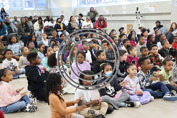 3I7A5690 Black History Month kids at The City School in Fairmount 02 28 2025 ktiplaura