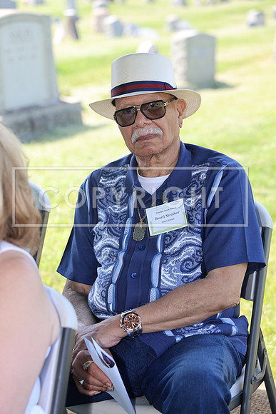 ROSS0057 EDEN CEMETERY 06042025 HEADSTONE UNVEILING CEREMONY Stephen Smith 1795 - 1873 KTIPLAURA